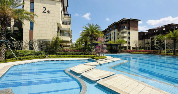 高端住宅社区泳池设计