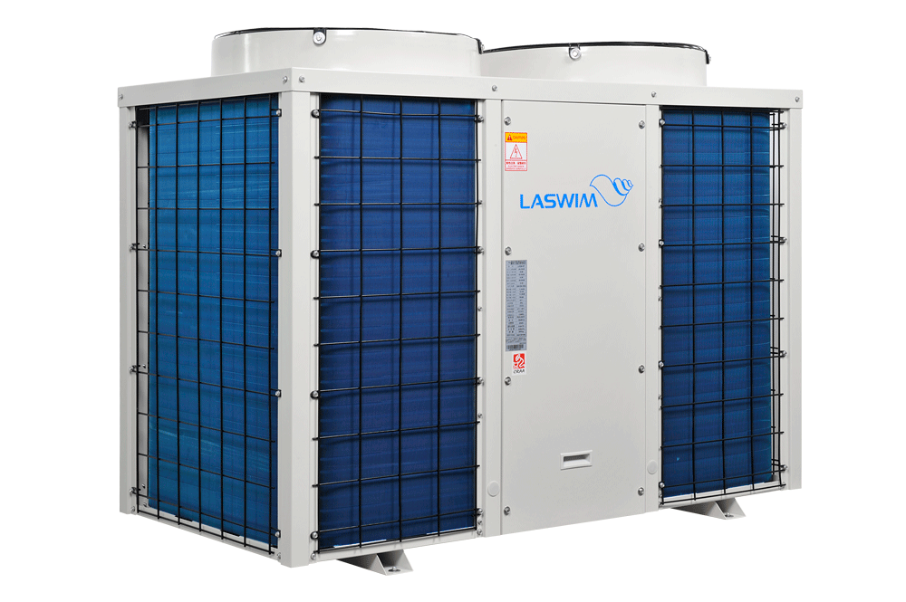 常温型温泉系列热泵机组10-15匹机型(顶出风)-温泉热泵