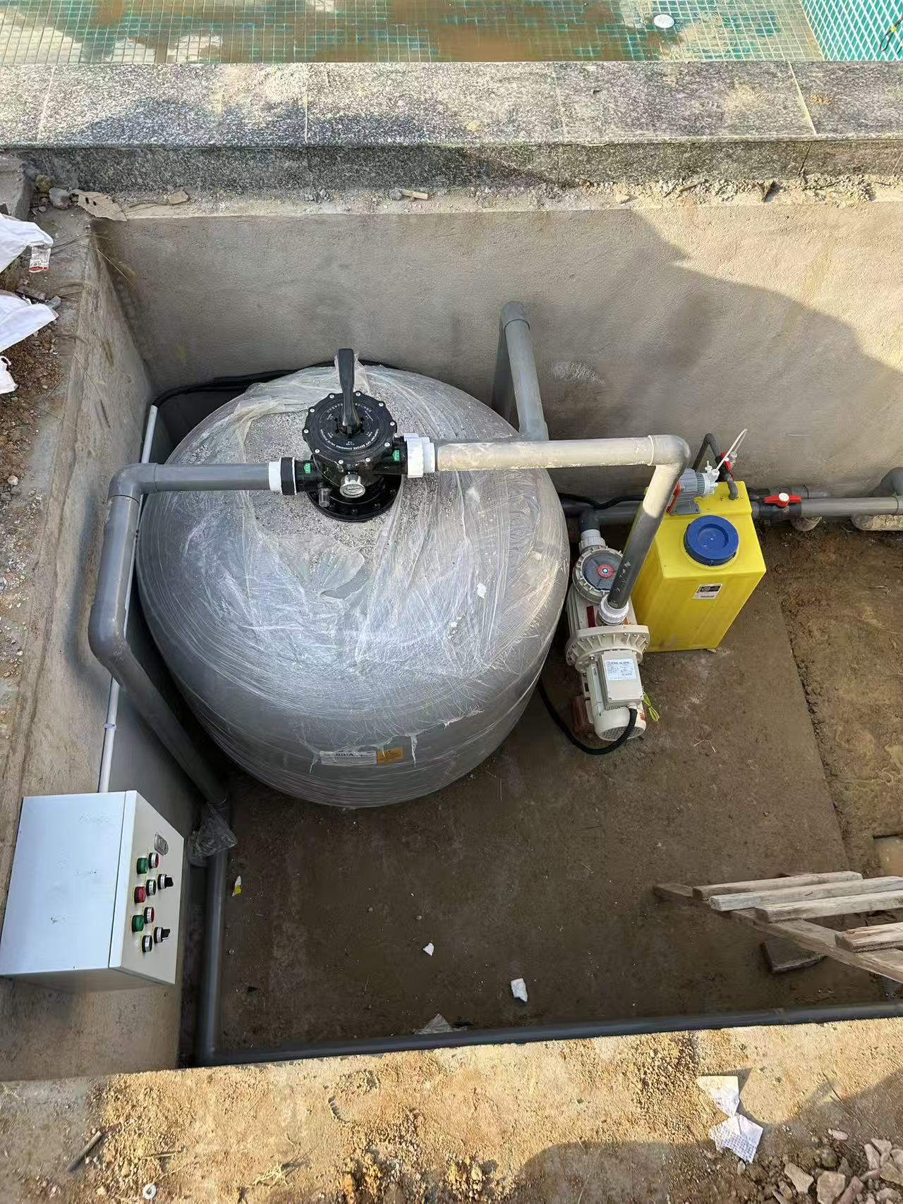 六安市韩家畈少间观山画民宿泳池