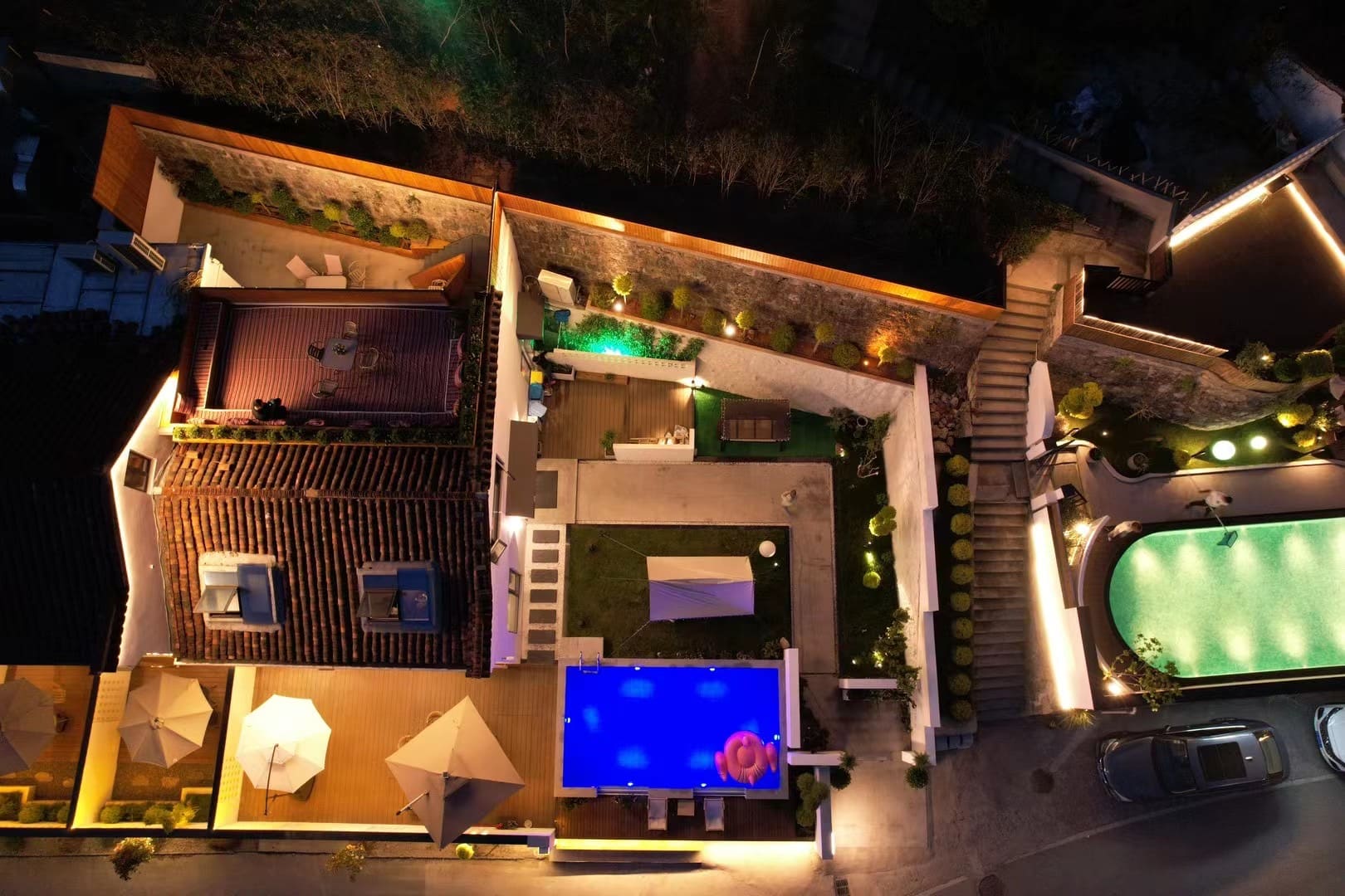 池州市九华山民宿泳池