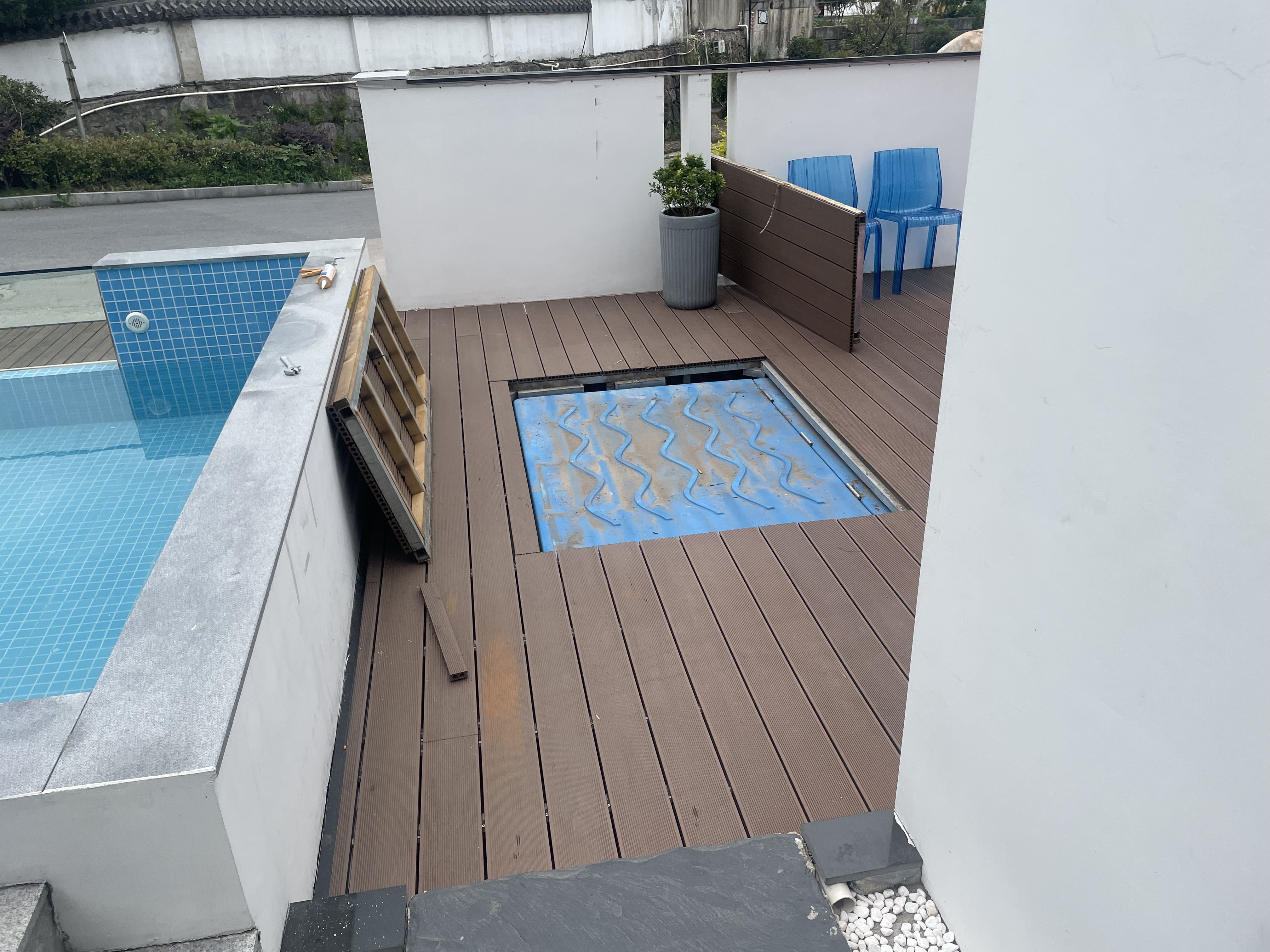 池州市九华山民宿泳池