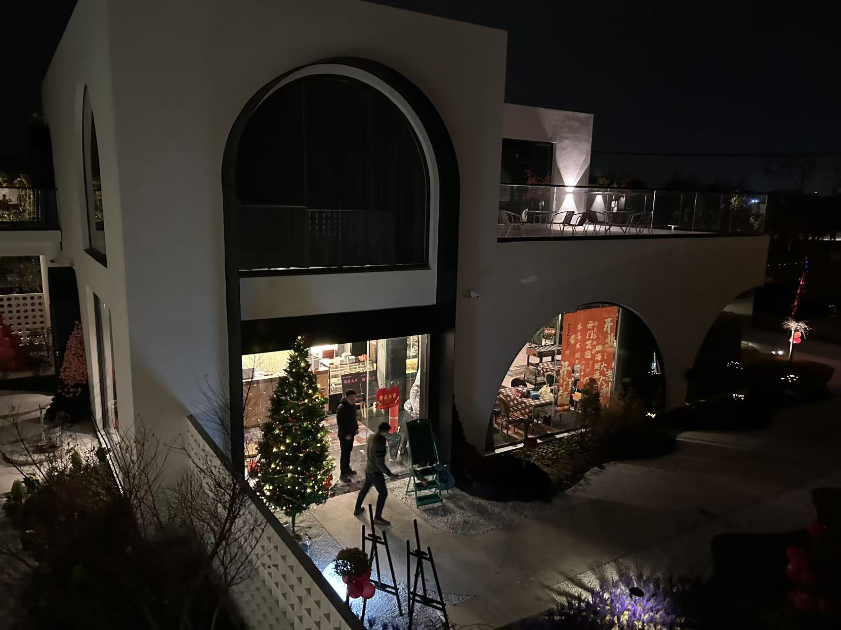 扬州仪征市枣林湾少间花筝曲民宿泳池