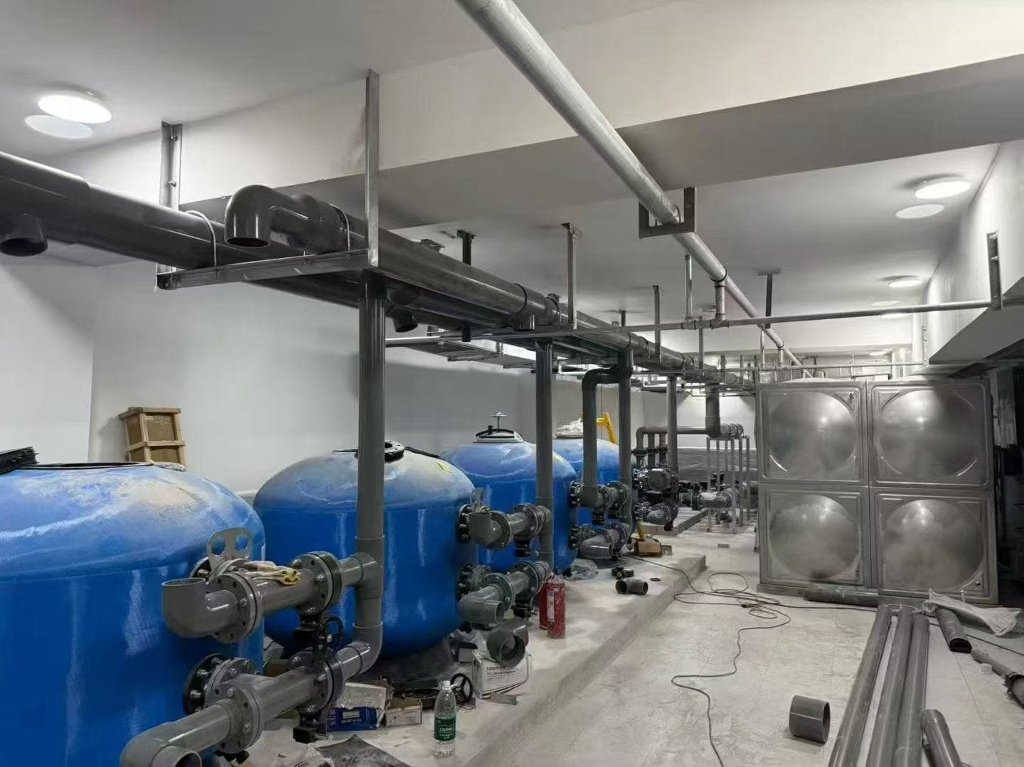 淮北市高级中学室内泳池