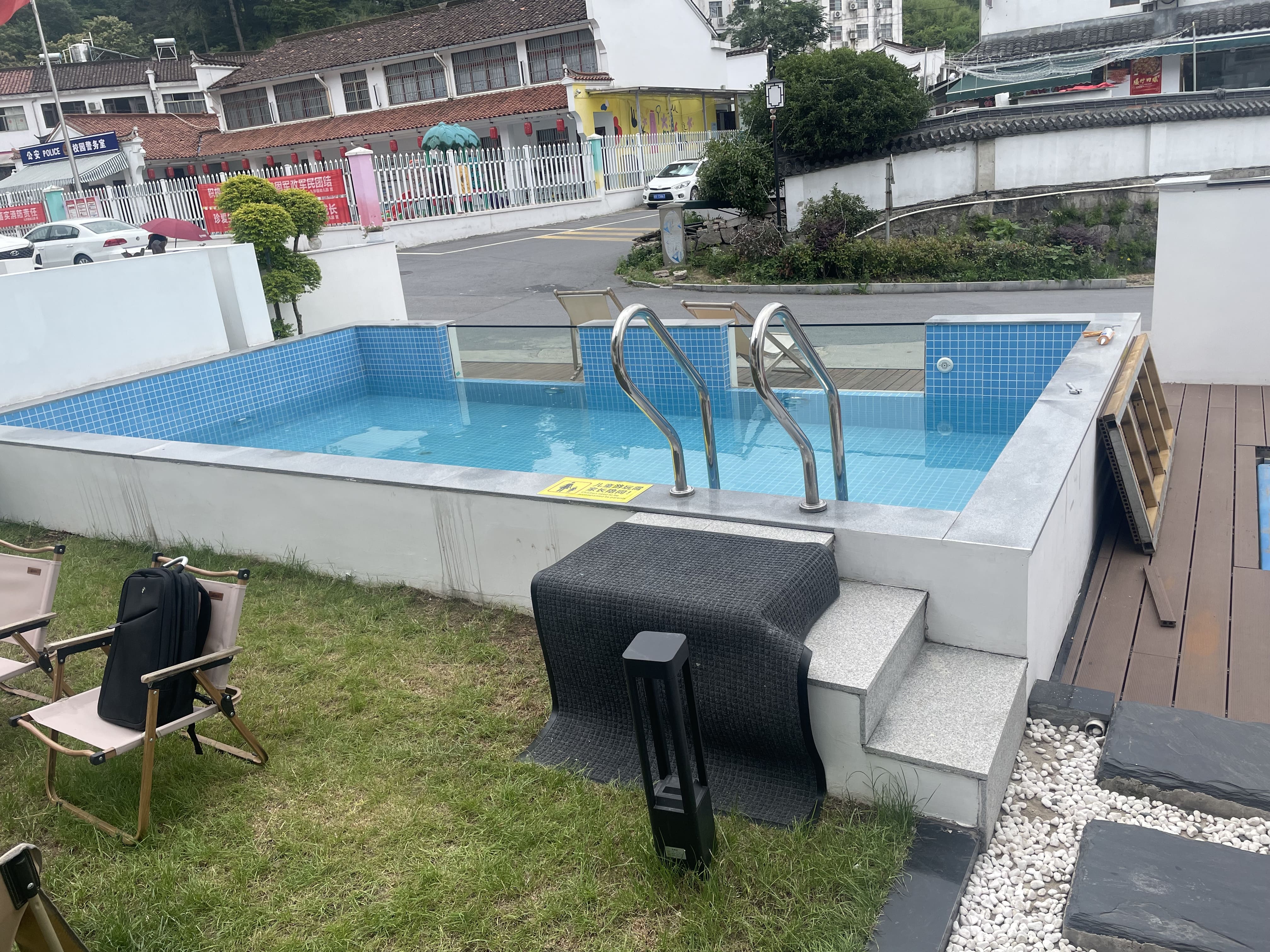 池州市九华山民宿泳池